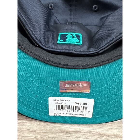 Seattle Mariners 2024 Clubhouse 59FIFTY Fitted Hat – Size 7‎ ¼, Navy, NWT - Picture 5 of 5
